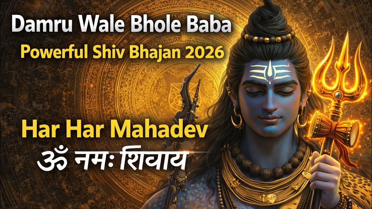 Damru Wale Bhole Baba | Powerful Shiv Bhajan 2026 | Har Har Mahadev