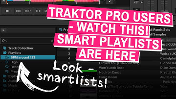 Smart Playlists Arrive In Traktor Pro - Get The 3.4.0.186 Beta Now!