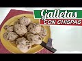 GALLETAS con CHISPAS de CHOCOLATE SANAS ~ GALLETAS FIT