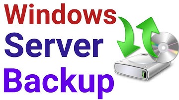 How to use Windows Server Backup Utility