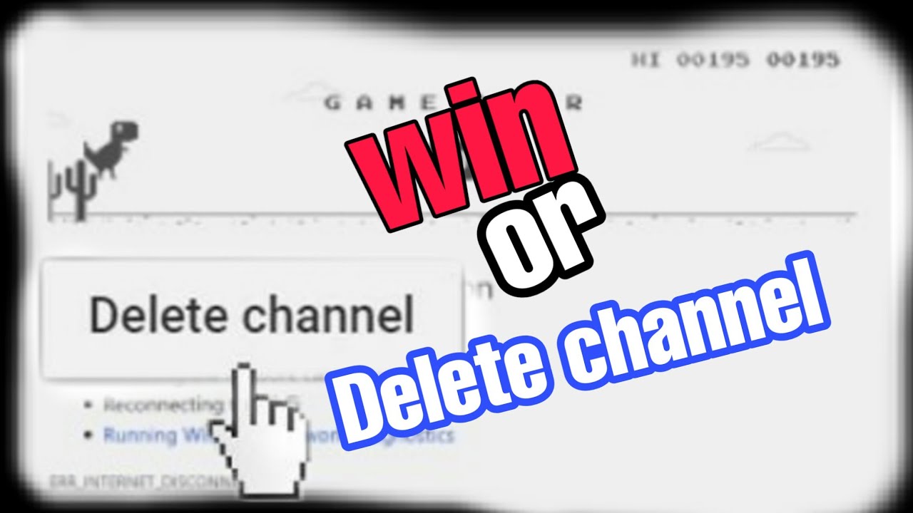 If I lose I will delete my channel - YouTube