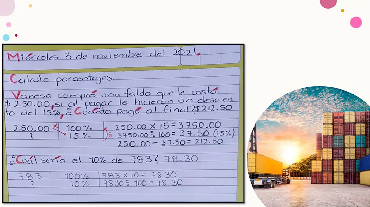CALCULO  PORCENTAJES