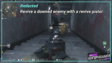 DMZ - In Good Health and Spirit - Revive a downed enemy with a revive pistol