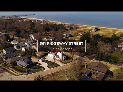 361 RIDGEWAY Street, Saint Joseph, MI home video tour