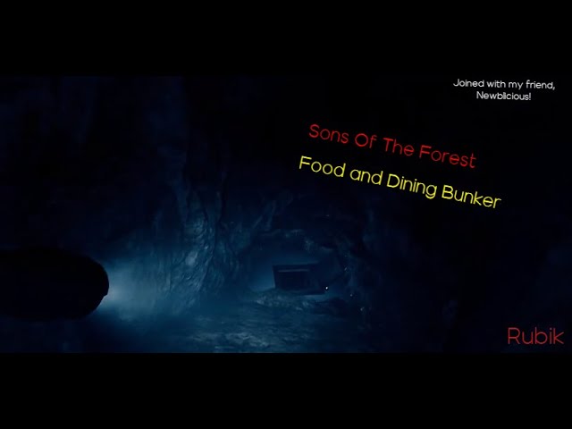 Food and Dining Bunker - Sons of the Forest Wiki