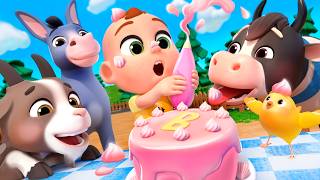 The Magic Farm Bakery! Pat A Cake with Cows and Chickens + MORE Lalafun Nursery Rhymes & Kids Songs