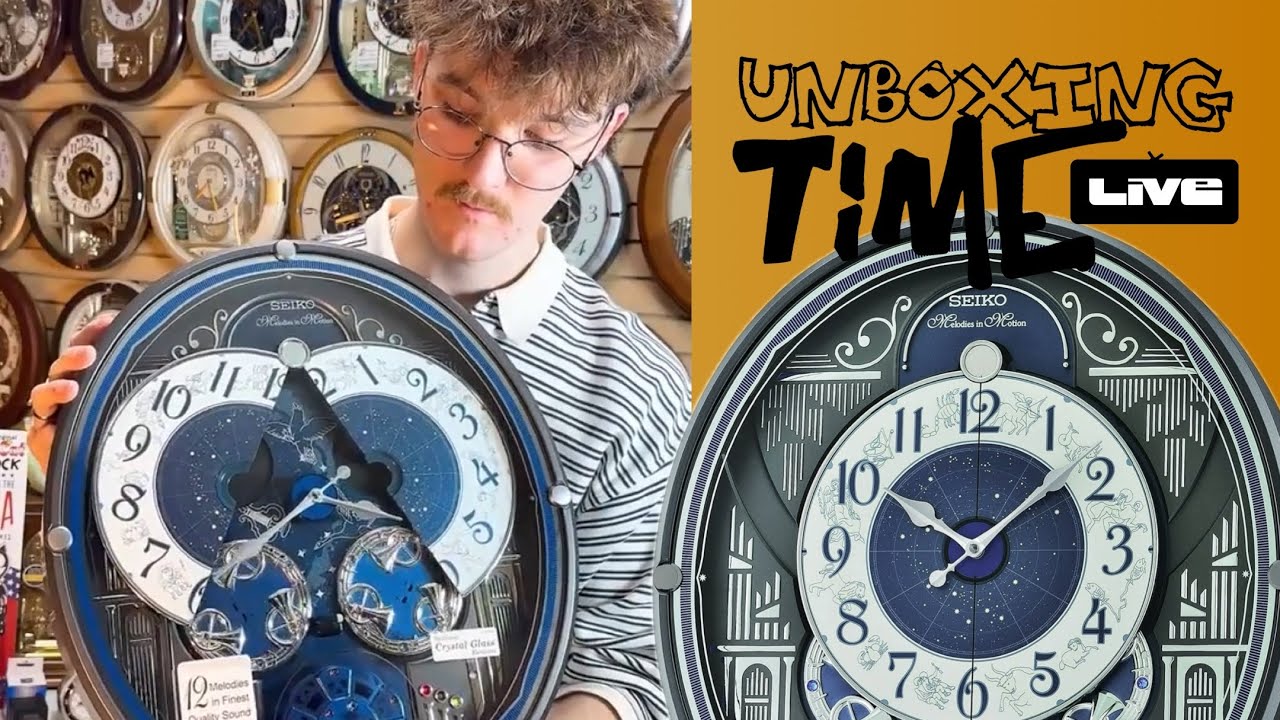 A Glow-In-The-Dark Musical Clock 😱✨ | Seiko QXM393NRH | Unboxing
