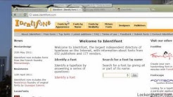 How to Identify an Unknown Font