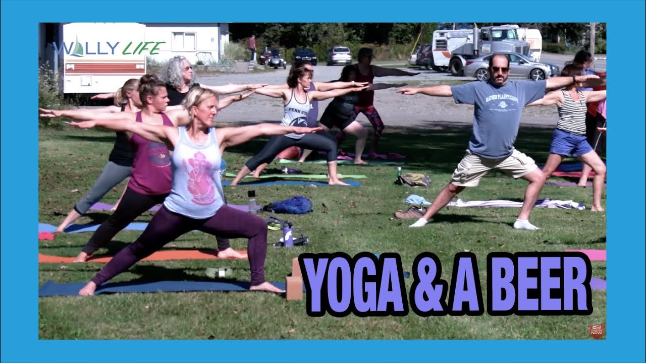 Yoga & A Beer in the Pocono Mountains (Poconos)