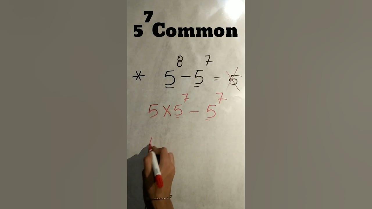 Solve exponent power easy shortcut trick solution4u youtube