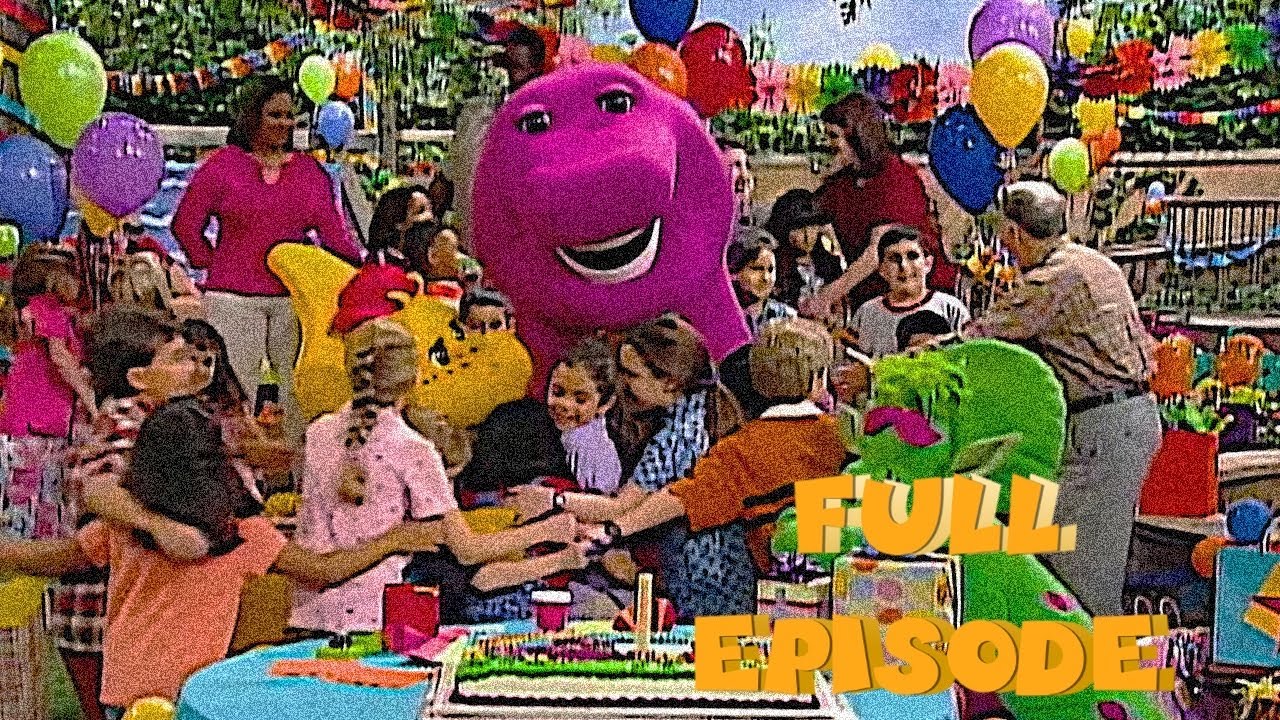 Barney & Friends: It's Your Birthday, Barney!💜💚💛 | Season 8, Episode 18 ...