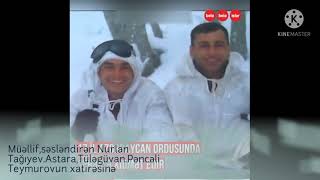Xüsusi Təyinatlı Pəncəli Teymurovun əziz Xatirəsinə şeir. Xüsusi Təyinatlı Pəncəli Teymurovun əziz Xatirəsinə şeir.