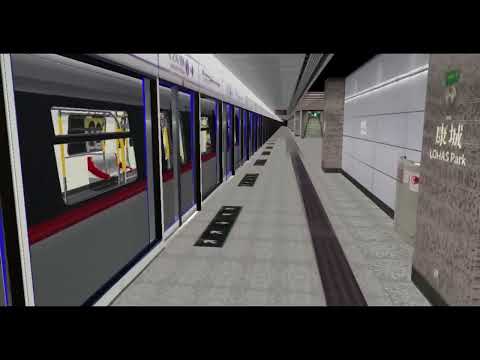 [MTR OpenBVE]將軍澳線C-Train大事故 - YouTube