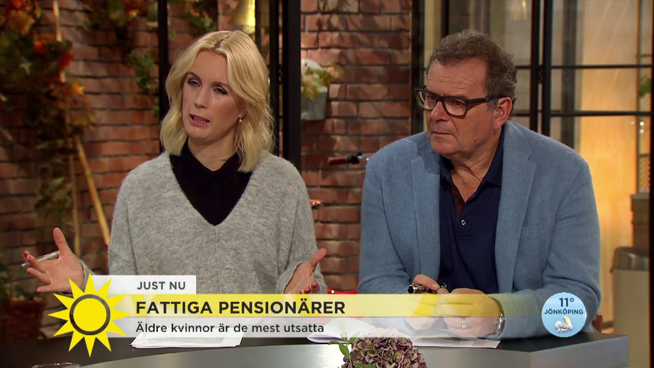 Äldrefattigdomen ökar i Sverige 