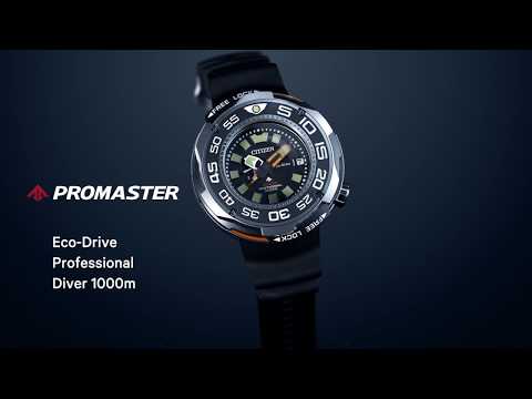 PROMASTER Eco-Drive Professional Diver 1000m
