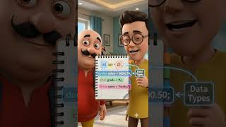 Java Variables Explained in 50 Seconds! 🤯 | Mothu Patlu Java Tutorial | Day 4 #Shorts