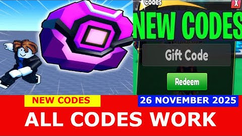 *NEW CODES* [Fixed] Catch a Monster [BETA] ROBLOX | November 26, 2025