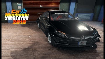 Car Mechanic Simulator 2018-Mercedes AMG Coupe w V8 DOHC Supercharged