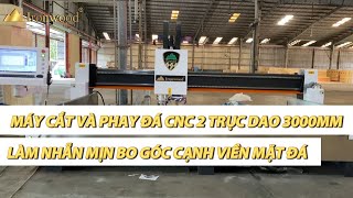 MÁY CẮT VÀ PHAY ĐÁ CNC 2 TRỤC DAO 3000MM - IR 3013SR2