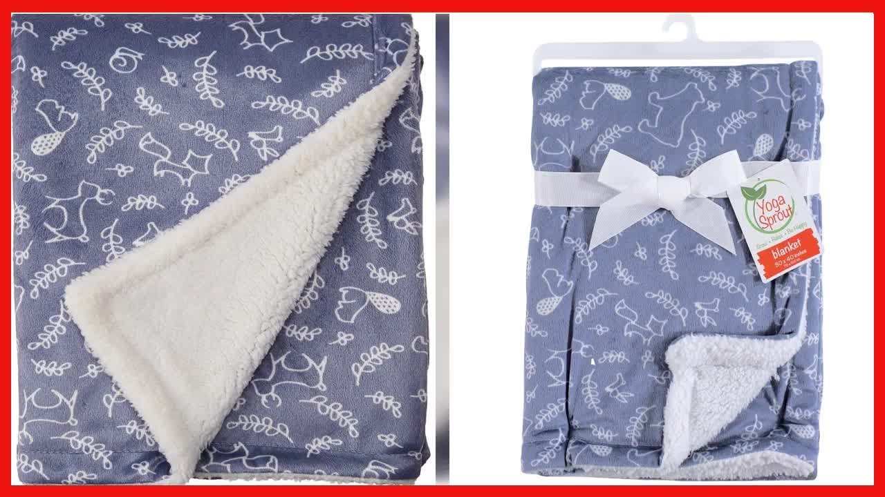 Why the Yoga Sprout Soft Mink Blanket with Sherpa Backing Is a Must-Have for Your Baby