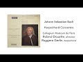 Johann Sebastian Bach: Harpsichord Concertos, Ruggero Gerlin, Side 1