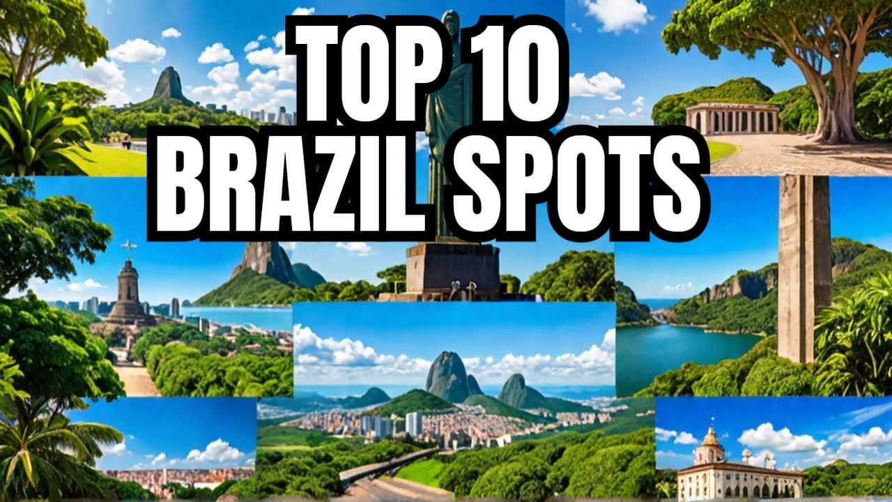 Best 10 Places to Visit in Brazil - Travel Guide #travelguide #travel # ...