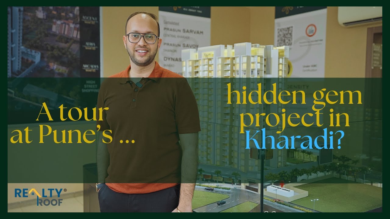 Prasun Adara Kharadi – Premium 3 BHK Homes in Central Kharadi, Pune | Project Tour| Realtyroof