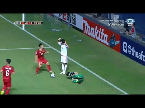 Đương Kim Á Quân U23 Châu Á U23 Việt Nam hòa 0-0 UAE  