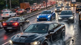 Turbo car racing game drive 300 km/h speed car  screenshot 3