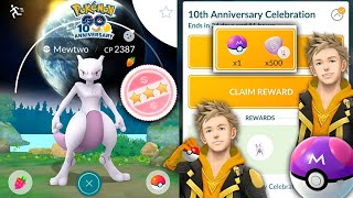 EVERYONE GETS A FREE PERFECT MEWTWO IN POKEMON GO