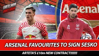 Arsenal Favourites To Sign Sesko - Arteta's £10m New Contract - Aubameyang Speaks Against Arteta