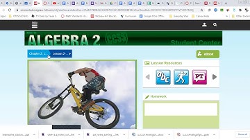 Finding Personal Tutor Videos in McGraw Hill Online Platform