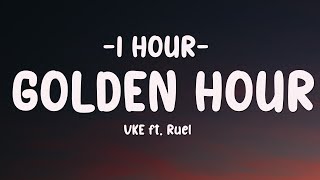 [1 HOUR] JVKE - golden hour (Lyrics) ft. Ruel