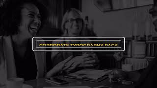 Corporate Titles Pack V7 After Effects Templates