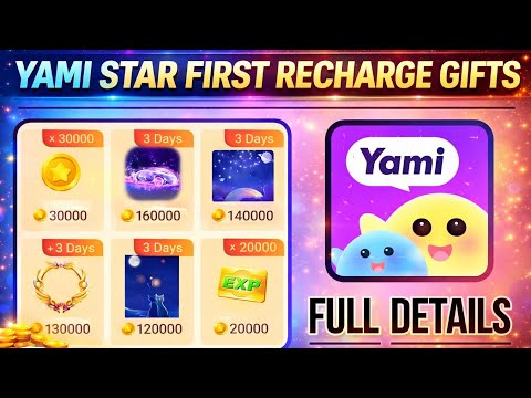 Yami Star Yami Star Get Free Gifts On First Recharge 2024 How To Recharge On Yami Star 