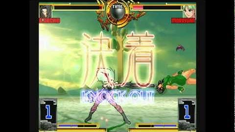 Mugen: Evolution of Darkness - B.Orchid vs Morrigan