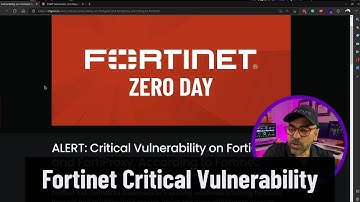 ALERT: Critical Vulnerability on FortiGate and FortiProxy