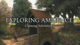 Exploring Ambience | Calm exploration DND/RPG | 1 Hour