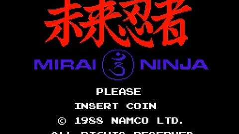 Mirai Ninja - Arcade (1988)