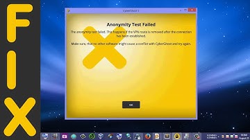 HOW TO FIX CyberGhost "Anonymity Test Failed"