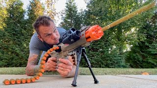 IZOKEE Automatic Soft Bullet Toy Gatling Gun Review screenshot 2