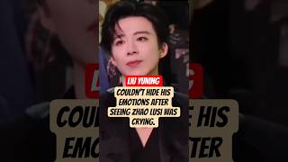 Liu Yuning Almost Cried After Seeing Zhao lusi Crying. #zhaolusi #liuyuning #chinesedrama #shorts
