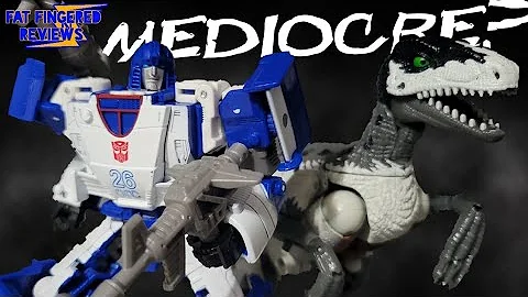 Transformers KINGDOM Battle Across Time Grimlock & Mirage | Fat Fingered Review #55