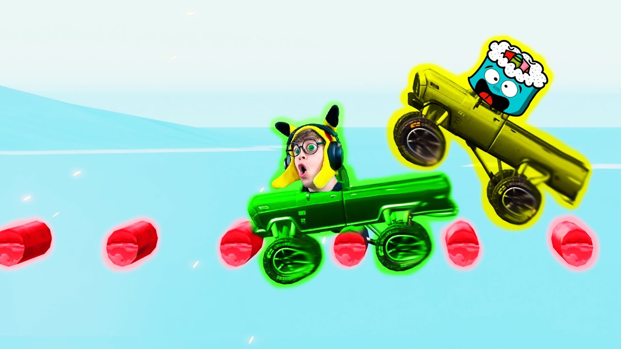 ¡NADIE ha TERMINADO NUNCA esta CARRERA IMPOSIBLE en FORTNITE no en GTA5 (MAKI MAKI vs TEKENDO)