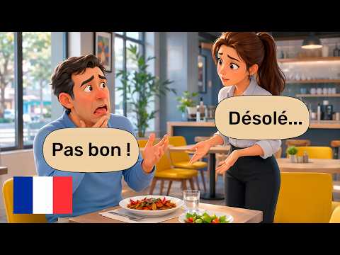 15 Simple French Dialogues (A1-A2) | daily French conversation for beginners
