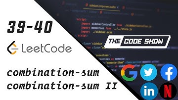 Leetcode 39 & 40 Combination Sum & Combination Sum II (Backtracking) - javascript