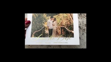 Save The Dates With Photo