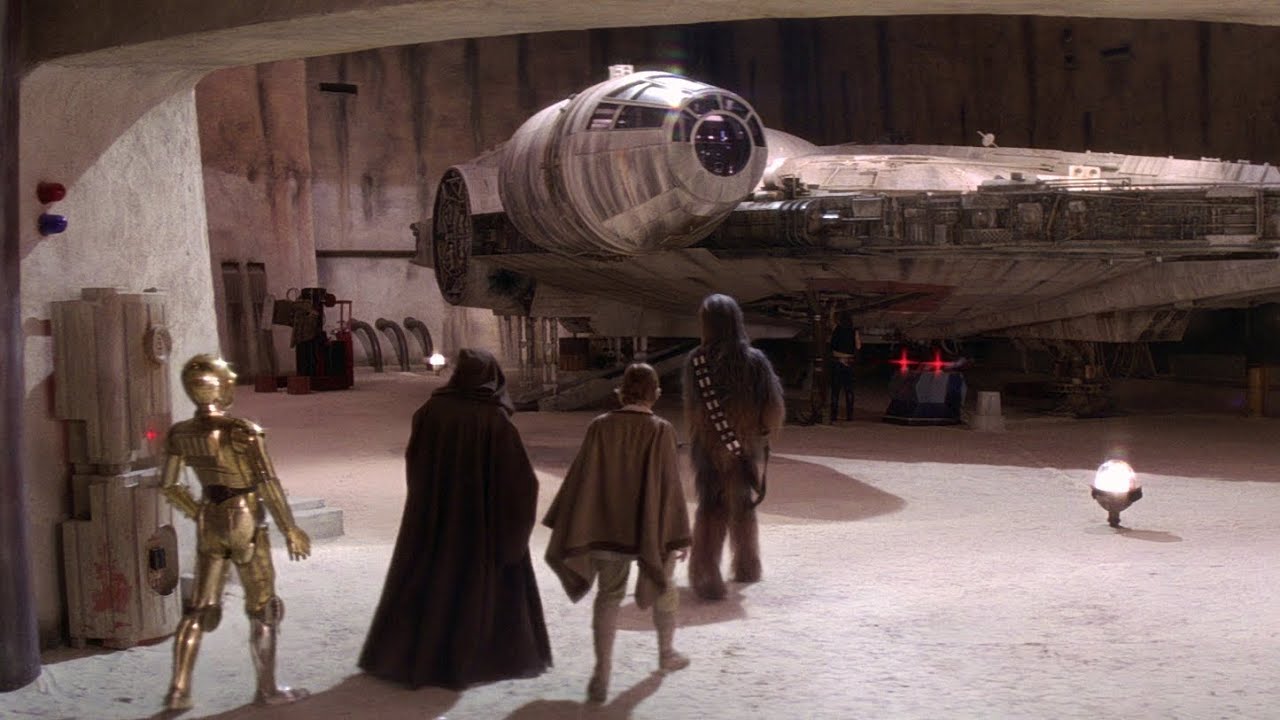 Star Wars Millennium Falcon Supercut Edit - YouTube