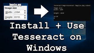 How to Install and Use Tesseract OCR on Windows - Optical Character Recognition screenshot 4