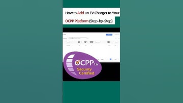 How to Add an EV Charger to Your OCPP Platform (Step-by-Step) #ocpp #evcharger #china #charger